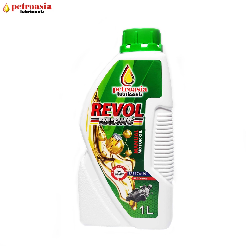 oli motor - oli mesin - Oli Revol Racing SAE 10w-40 1L - oli 4 tak