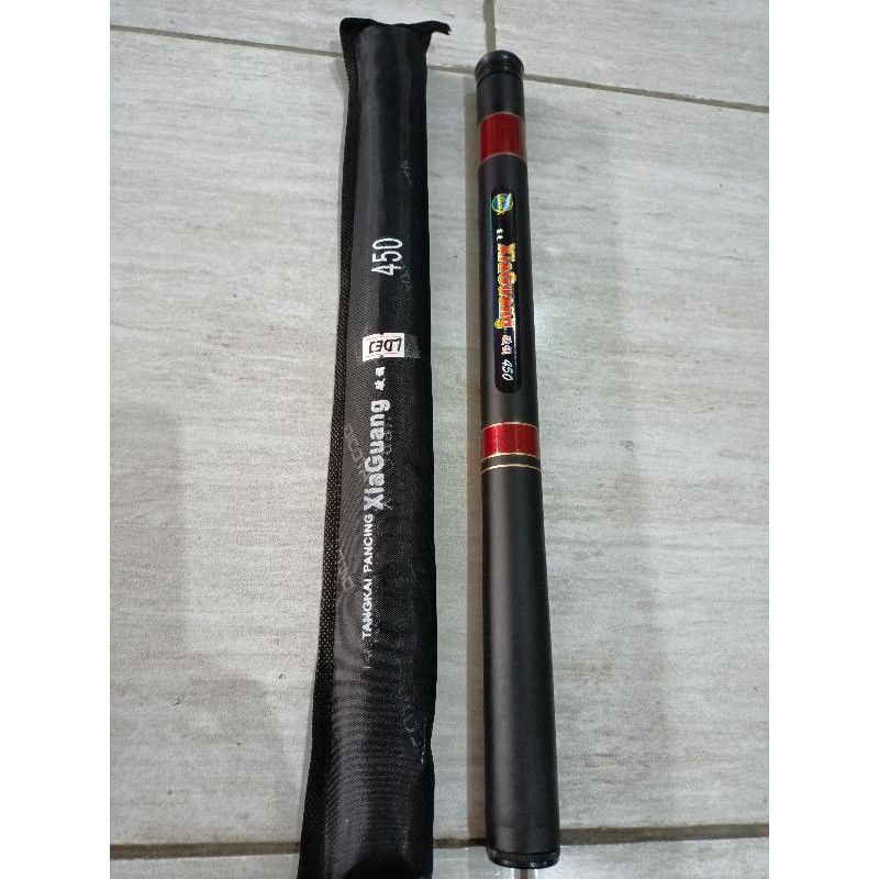 Tegek  pancing xiaguang panjang 450 cm