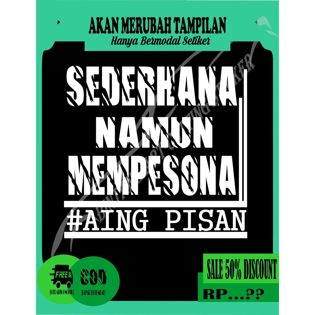 cutting stiker mobil SEDERHANA mobil stiker kaca mobil stiker faxe taxi stiker mobil sticker kaca de