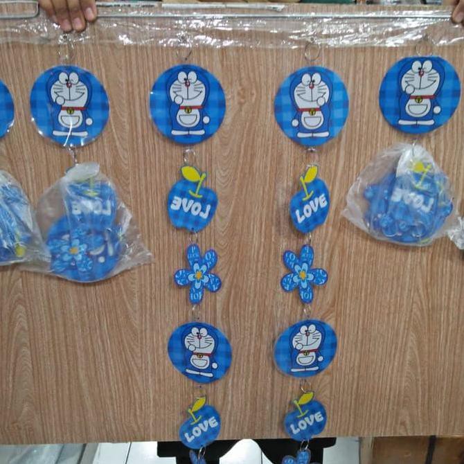 DISKON tirai plastik karakter Doraemon DR199