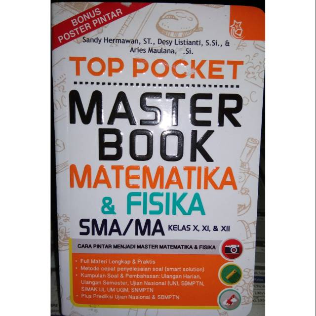 Master Book Matematika Fisika Untuk Sma Shopee Indonesia