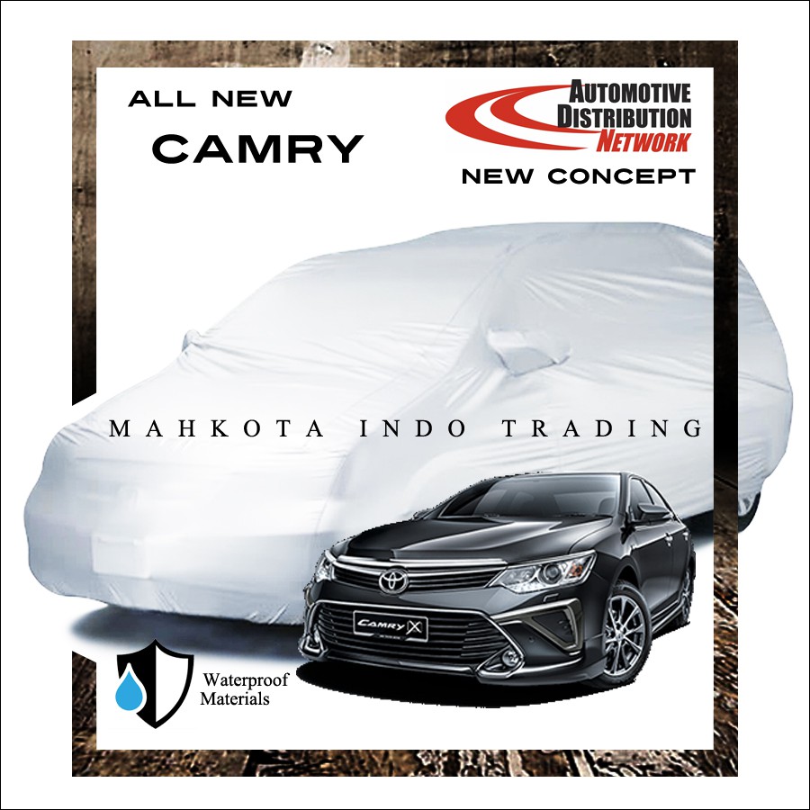 Custom Body Cover Mobil Toyota New Camry / Sarung Mobil New Camry