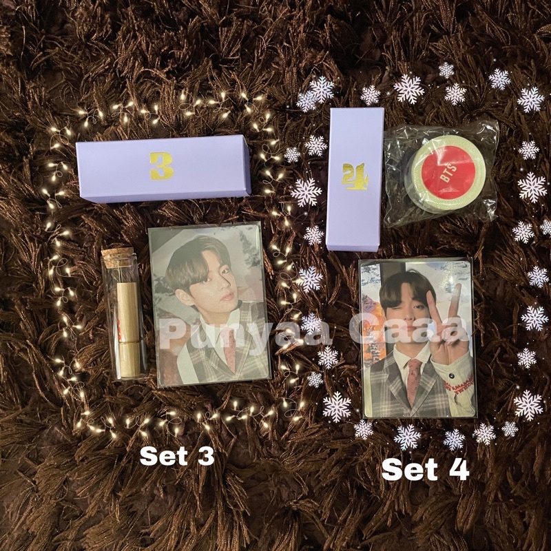 Little Wishes BTS bangtan taehyung gift 1 3 4 7 namjoon jin suga jhope jimin jungkook sharing mpc pc