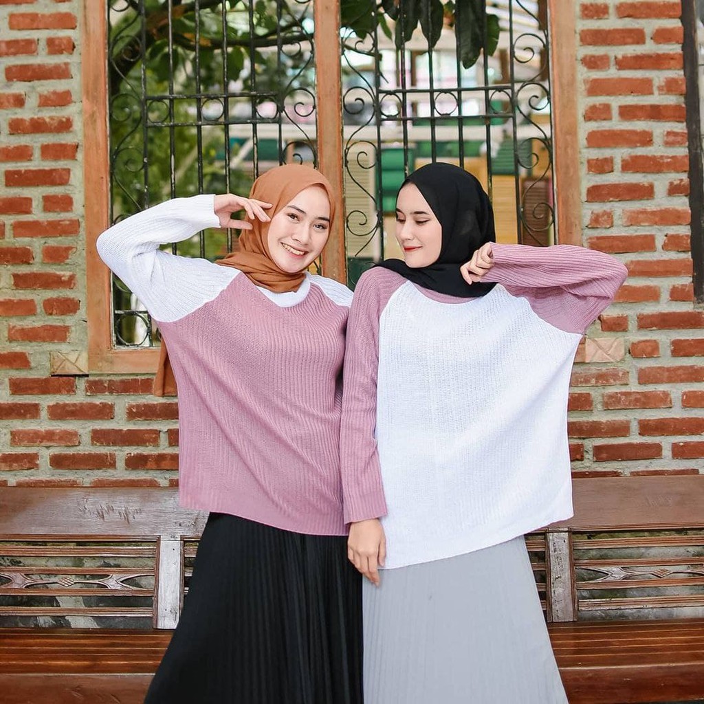 Nara Grosir - Valle Sweet l Sweater Polos l Sweater Pria dan Wanita