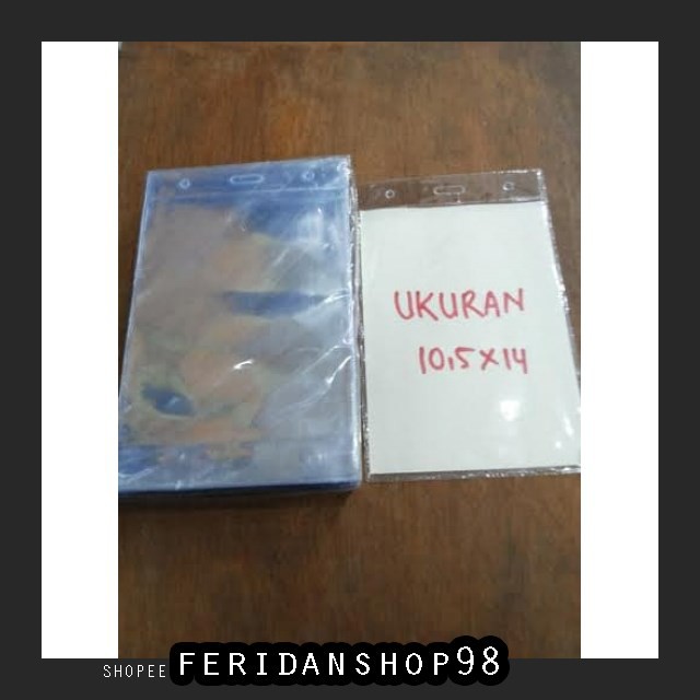 

BT178 PLASTIK ID CARD BEST PLASTIK NAME TAG TANDA PESERTA UK 10 5 X 14 BY FERIDANSHOP98