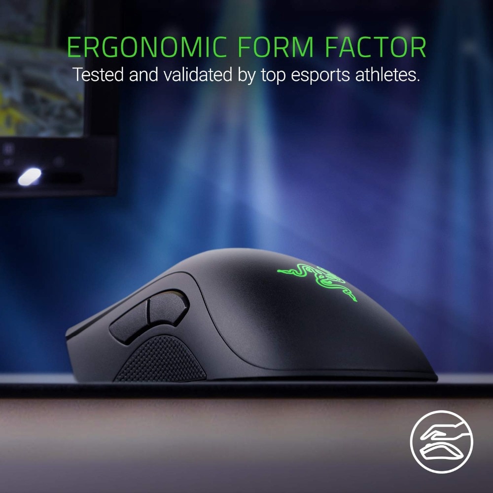 Razer DeathAdder Elite Mouse Gaming Kabel 16,000 DPI Dengan 7 Tombol Programmable