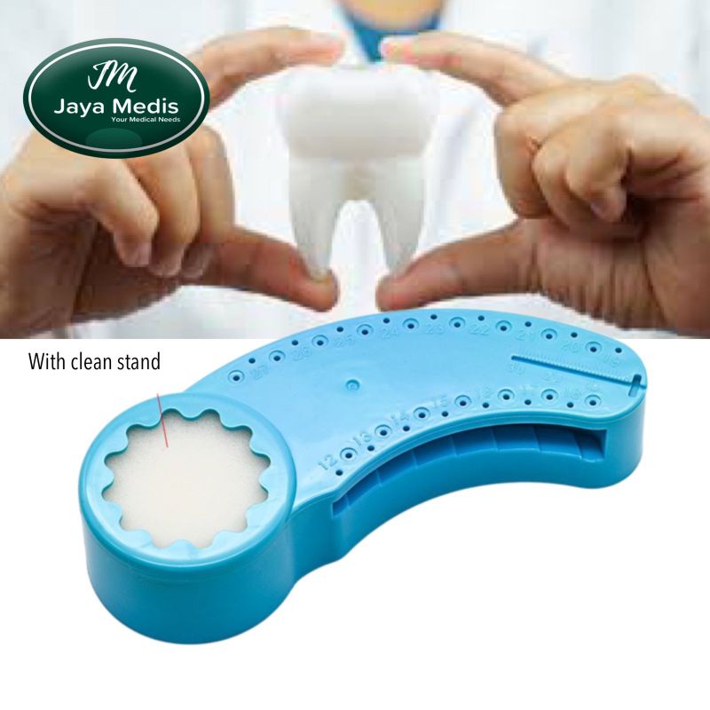 Stand Holder Pengukur Endo Dengan Penggaris Endodontic Stand