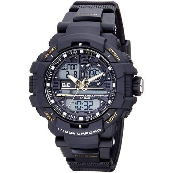 Strap QQ QnQ Q&amp;Q GW-86 QnQ GW86 Tali Jam Tangan Q&amp;Q GW 86 Black