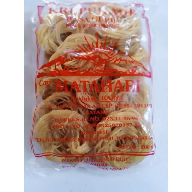 

Krupuk Mie Mentah Matahari