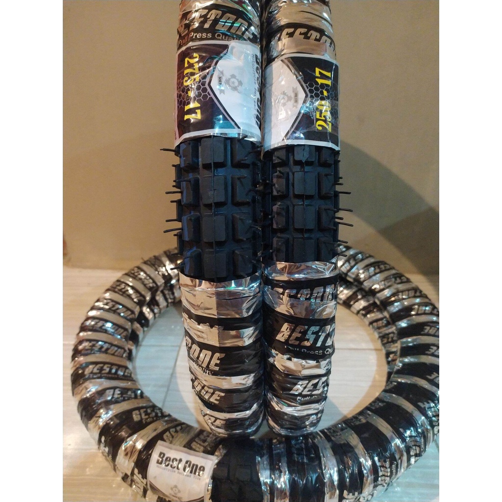 SEPASANG Ban motor semi trail ring 17 250-17(70/90-17) dan 275-17(80/90-17)