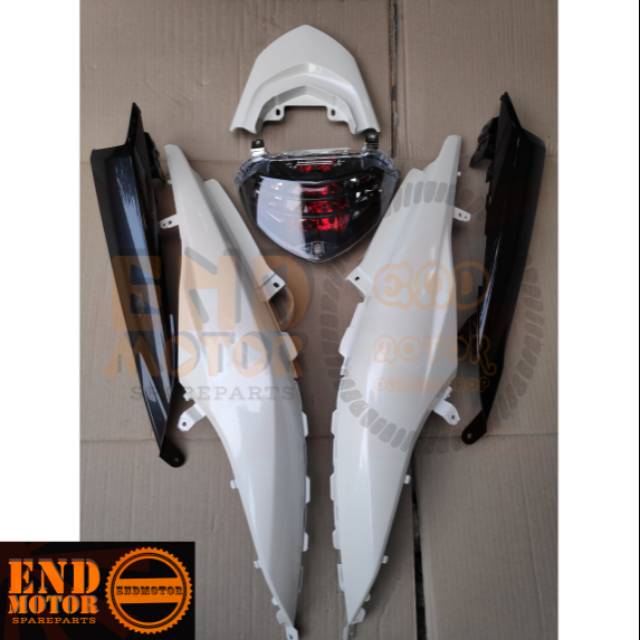 Cover Body Mio Soul Gt - Full Set Body Belakang