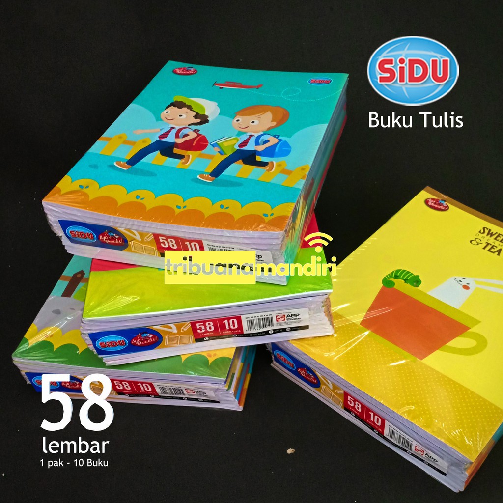 Buku Tulis Merk Hippo Terbaru