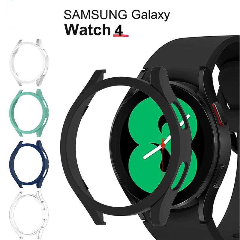 Case Bumper Pelindung Bahan PC Matte Untuk Samsung Galaxy Watch 4 40mm 44mm