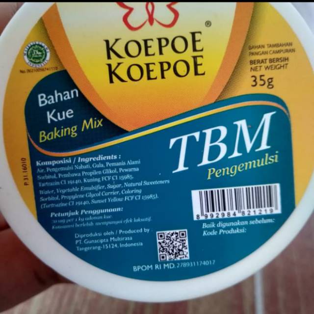 

TBM cap Koepoe Koepoe 35gr