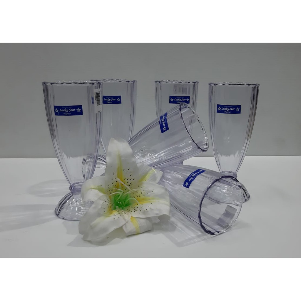 Gelas jus / Gelas anti pecah / Gelas Acrylic