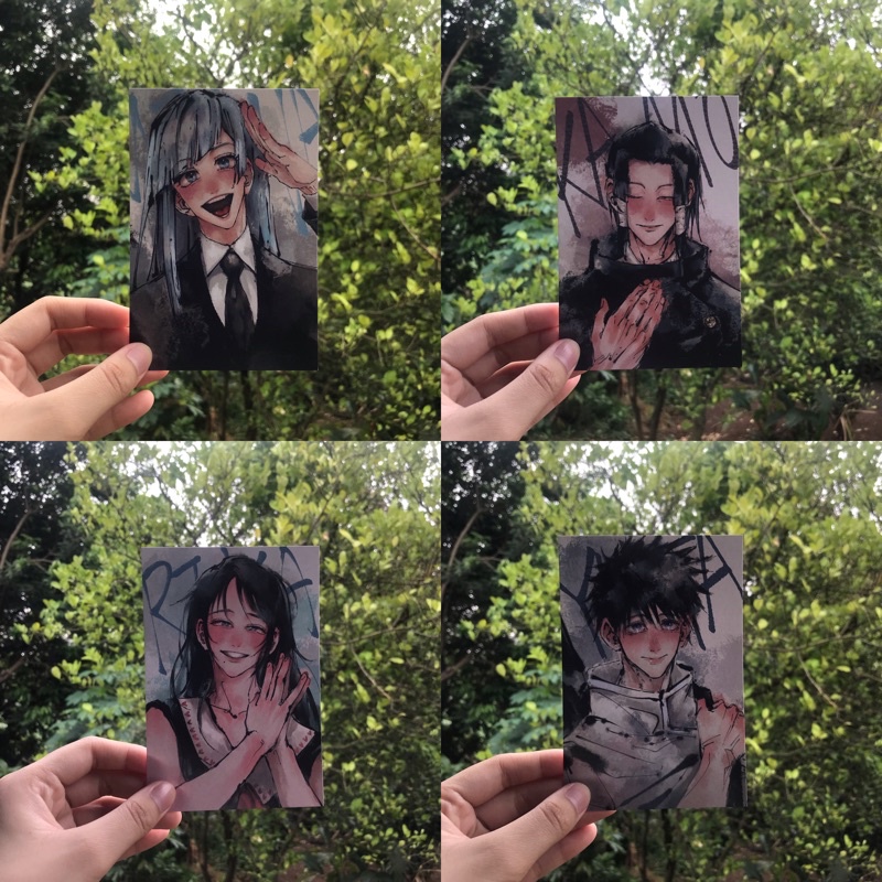 Jujutsu Kaisen Fanmerch Postcard