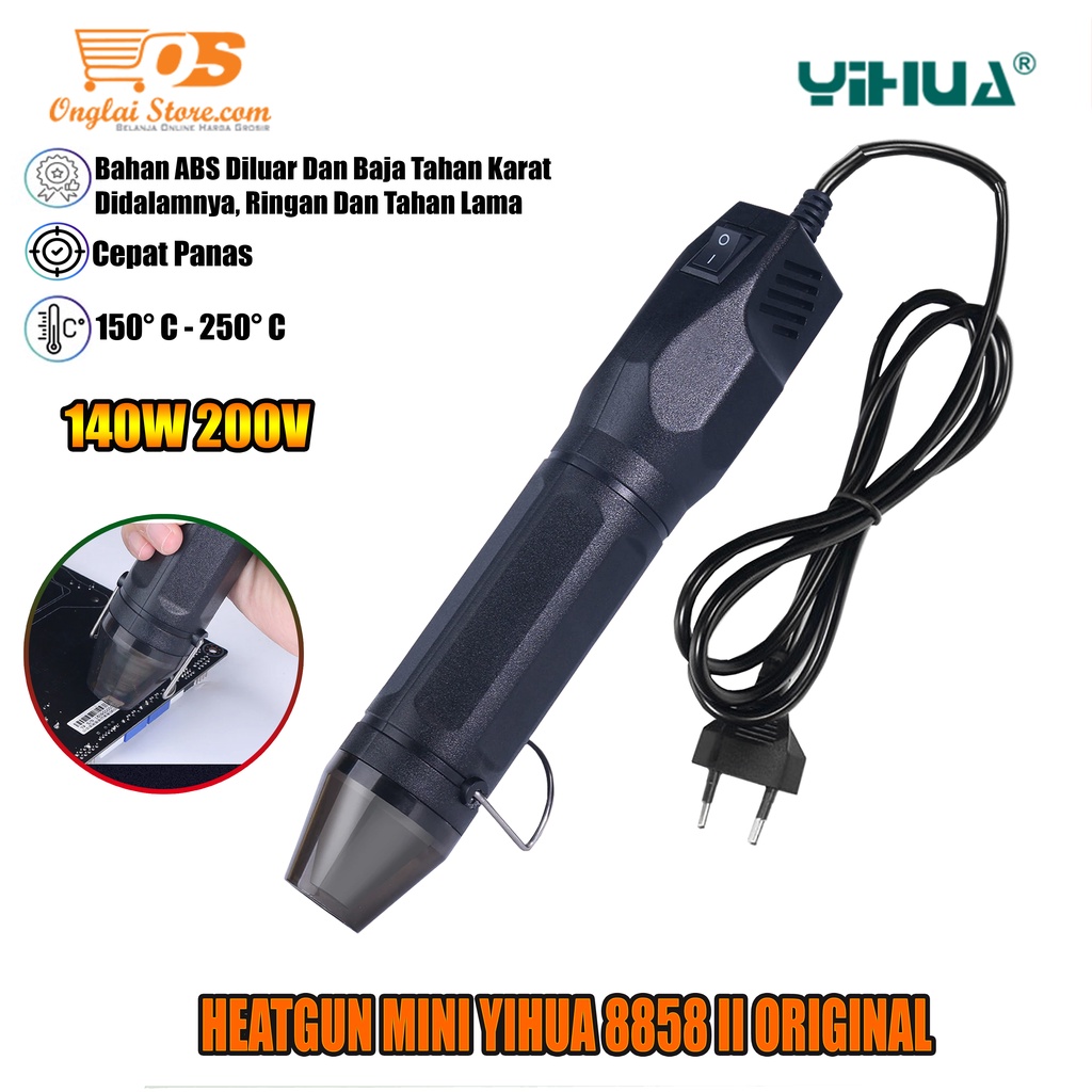 HEATGUN MINI YIHUA 8858 II ORIGINAL