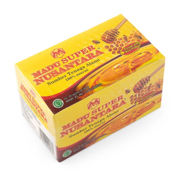 

NUSANTARA Madu Super Honey 200gr - Madu Murni Kemasan 10x20gr