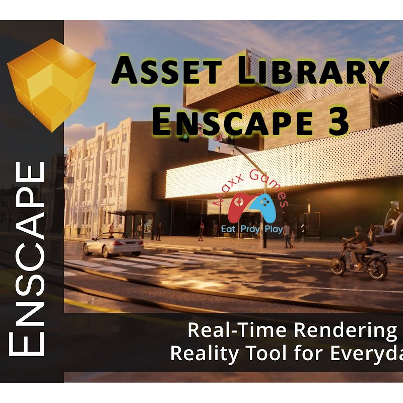 Enscape 3D 3.5 + Asset Library 4GB