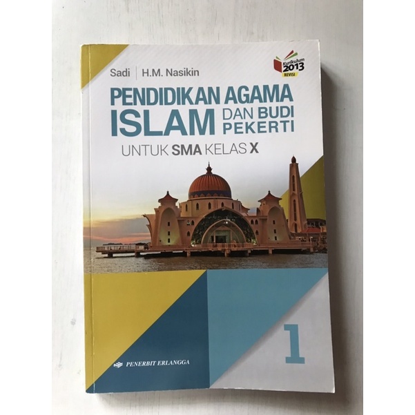 Jual Pendidikan Agama Islam PAI Erlangga Kelas 10 X PRELOVED | Shopee ...