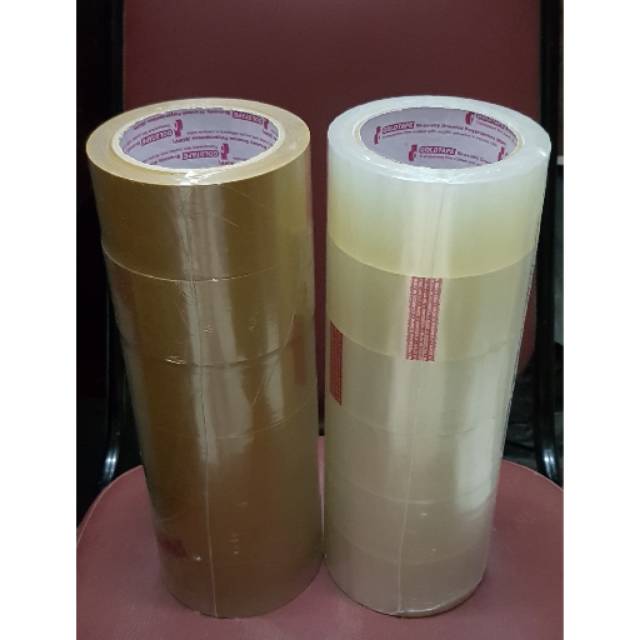 

Lakban Goldtape 100 Yard / Isolasi Lakban