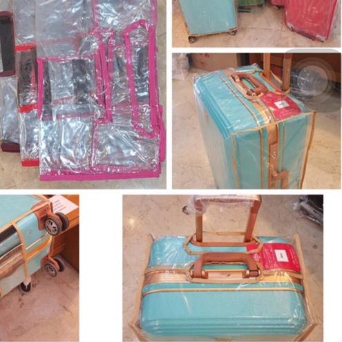 ❊ Sarung Koper bahan Mika Transparan / COVER luggage ♝