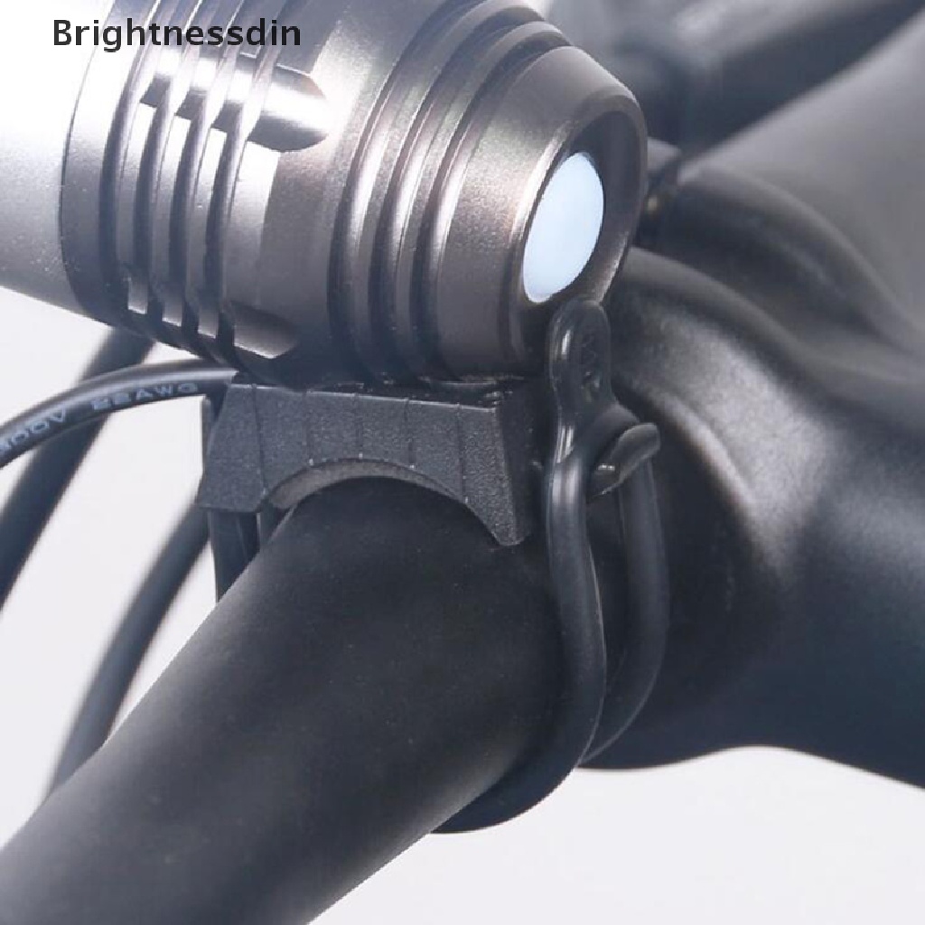 (Bright) Ring Karet Silikon Holder Lampu Depan / Belakang Sepeda LED