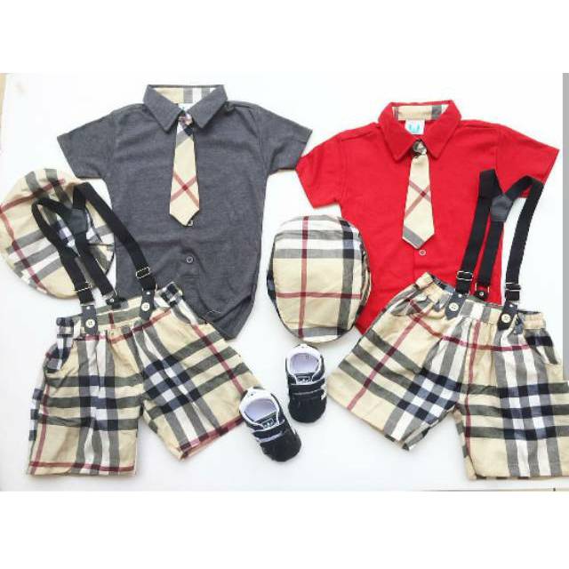 JUMPER Bayi Laki laki formal Pesta Sherman Tuxedo Anak Baju setelan one set