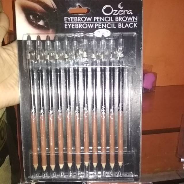 Pensil alis ozera eyebrown 2in1