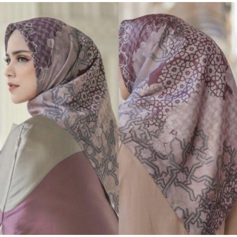 buttonscarves haramain berry NEW