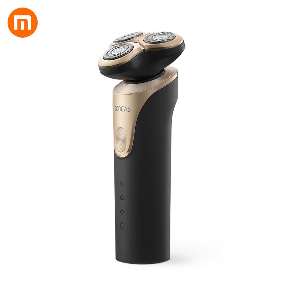 Xiaomi Mijia Soocas S3 Alat Cukur Jenggot Kumis Elektrik 3d Rechargeable Untuk Pria Shopee Indonesia