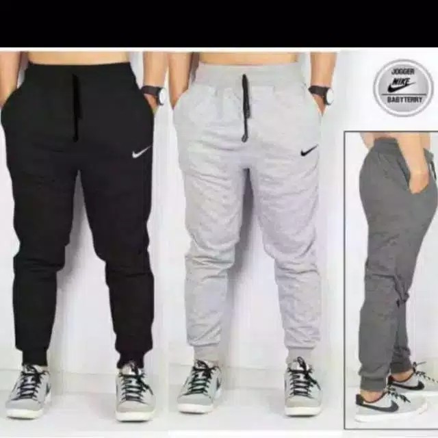 Celana panjang jogger pants cowok cewek olahraga trening training gym fitness murah