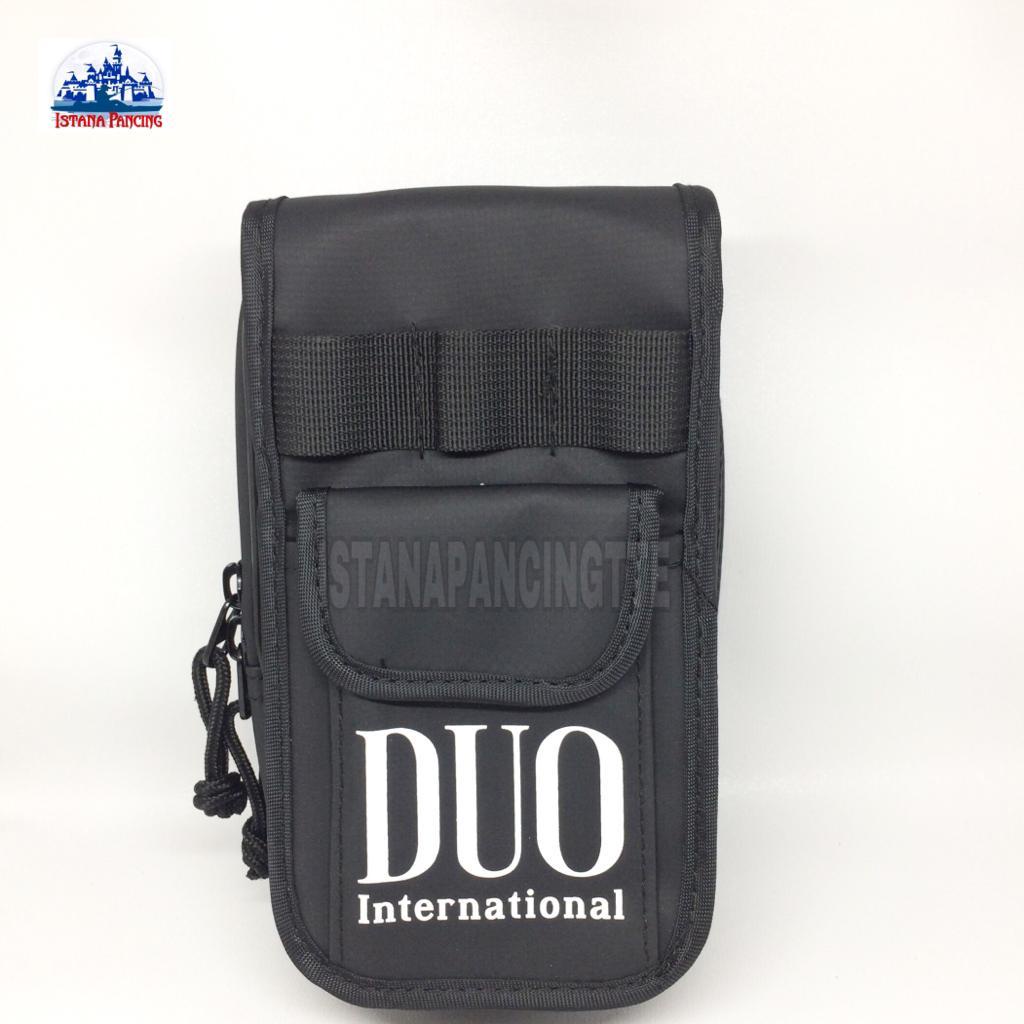 TAS PINGGANG TORCH DUA HITAM/TAS PINGGANG BISA BUAT HP-POWERBANK Dll