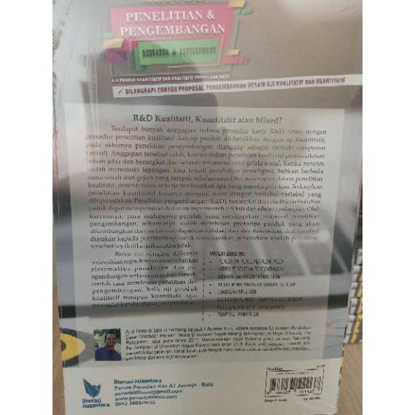 Bagus Dipakai Metode Penelitian Dan Pengembangan Research And Development R D Dr Amir Hamzah Ma Shopee Indonesia