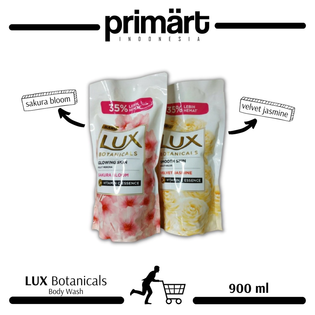 LUX BOTANICALS BODY WASH REFILL PACK 900ML
