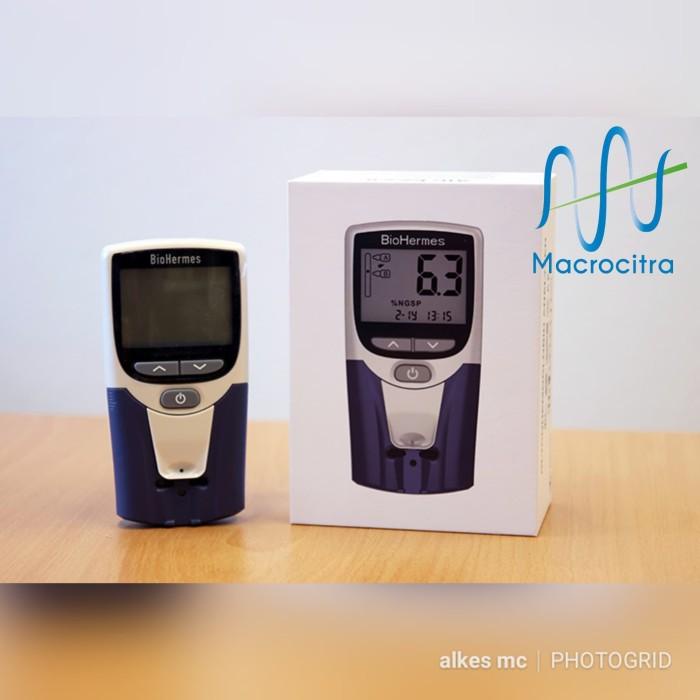 Amba / Biohermes Hb A1C Ez 2.0 Glycohemoglobin Analyzer Hba1C Gula Darah Tes