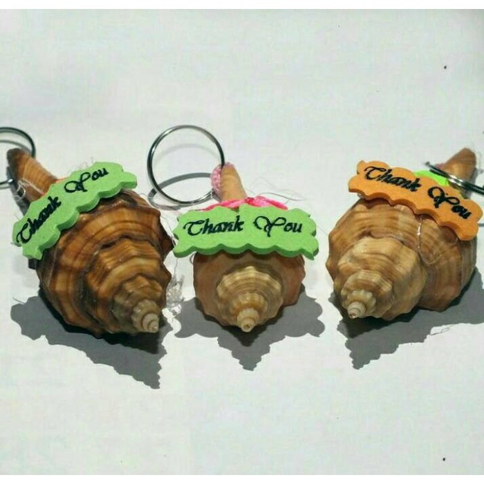 Souvenir Pernikahan Murah Gantungan Kunci Keong