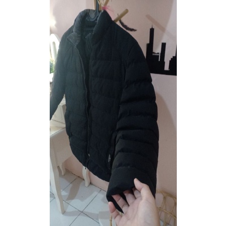 black Mario Zegnoti puff jacket / jaket gunung / musim dingin