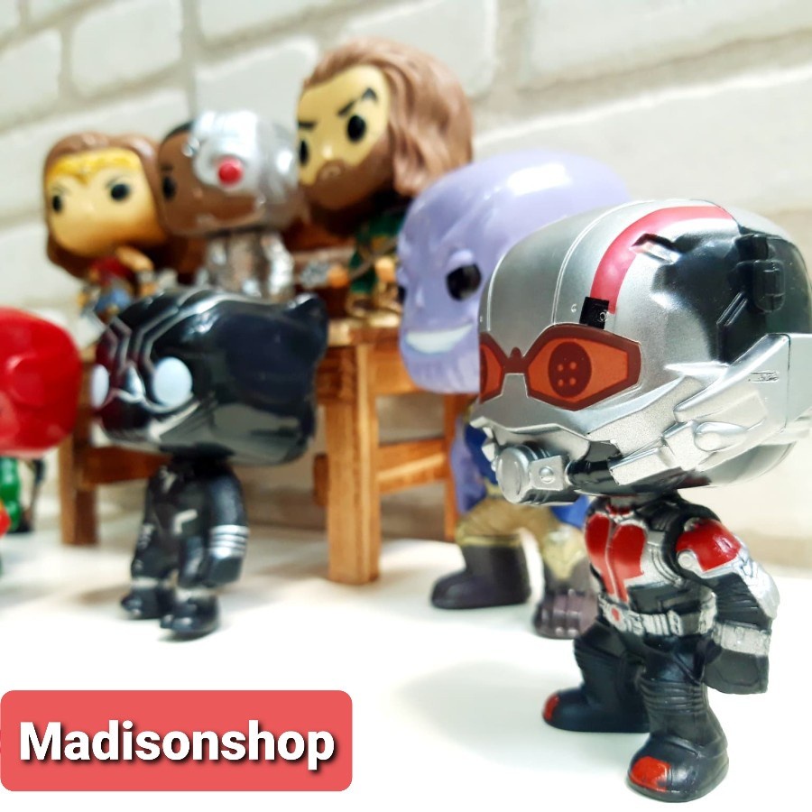 Avenger Funko Pop Figure Set Koleksi Superhero kado mainan anak murah