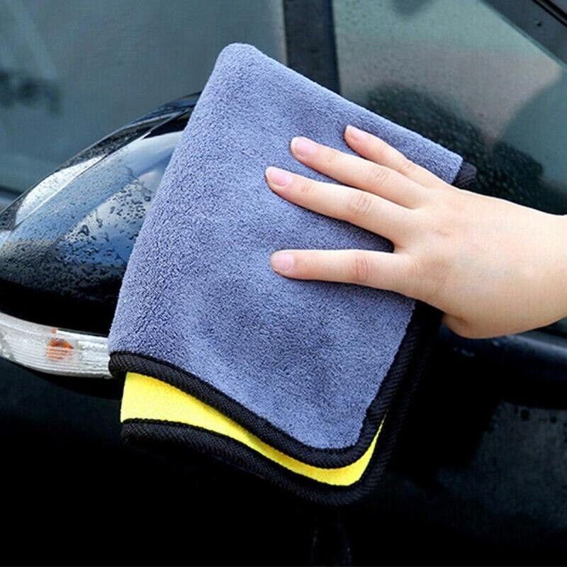 KAIN LAP MICROFIBER KUNING COCOK UNTUK DETAILING CUCI MOTOR