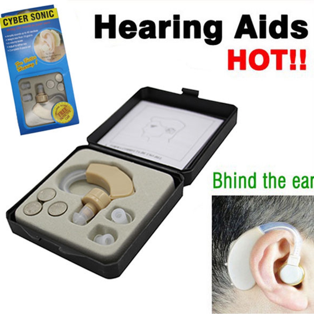 BAYAR DI TEMPAT Cyber Sonic Alat Bantu Dengar Hearing Aid - Alat Bantu Pendengaran BTE - Alat Bantu Dengar Mini - Alat Bantu Pendengar Telinga - alat pendengaran telinga orang tua - alat pendengar telinga - alat bantu pendengaran - pendengar telinga