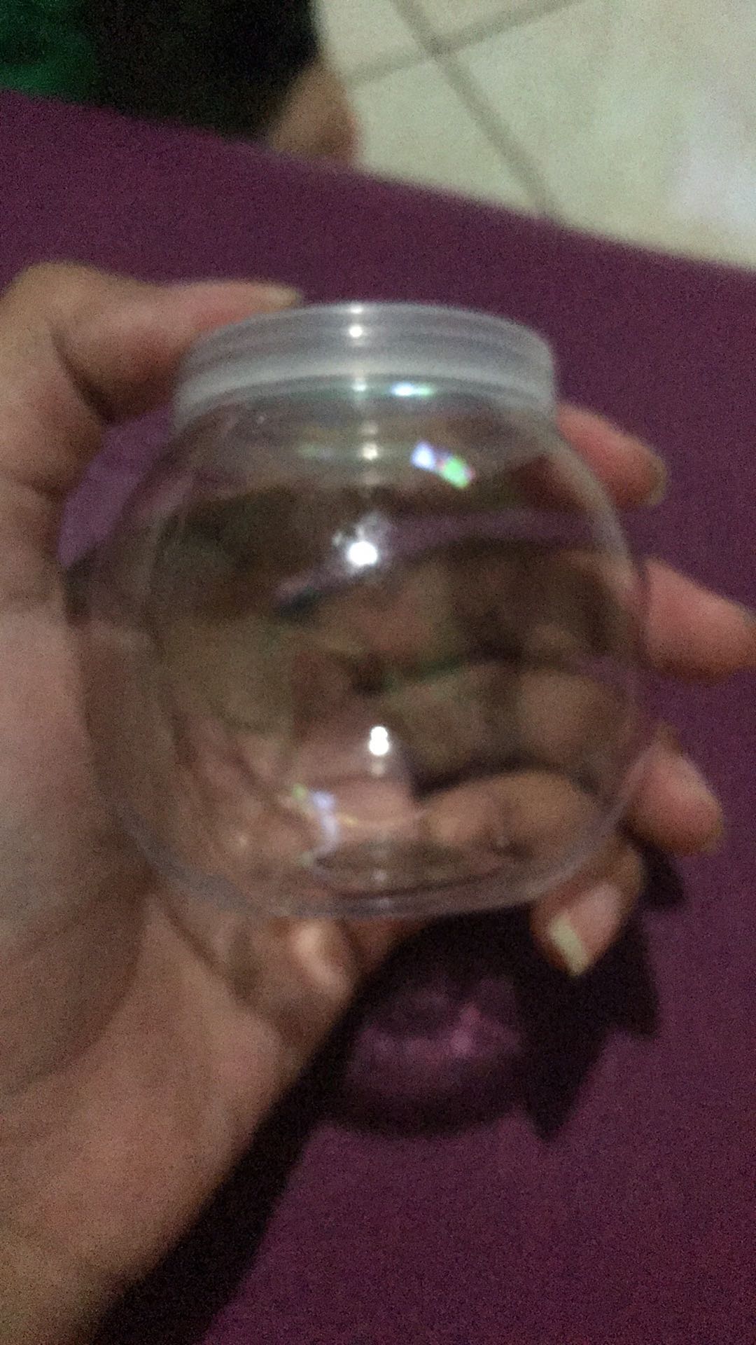 Piring Rotan Plastik 25 Cm - Coklat - Piring Anyaman - Ingke Plastik