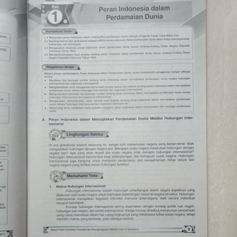 LKS pendidikan pancasila dan kewarganegaraan SMA/MA kelas XI 11 semester 2 | viva pakarindo-2