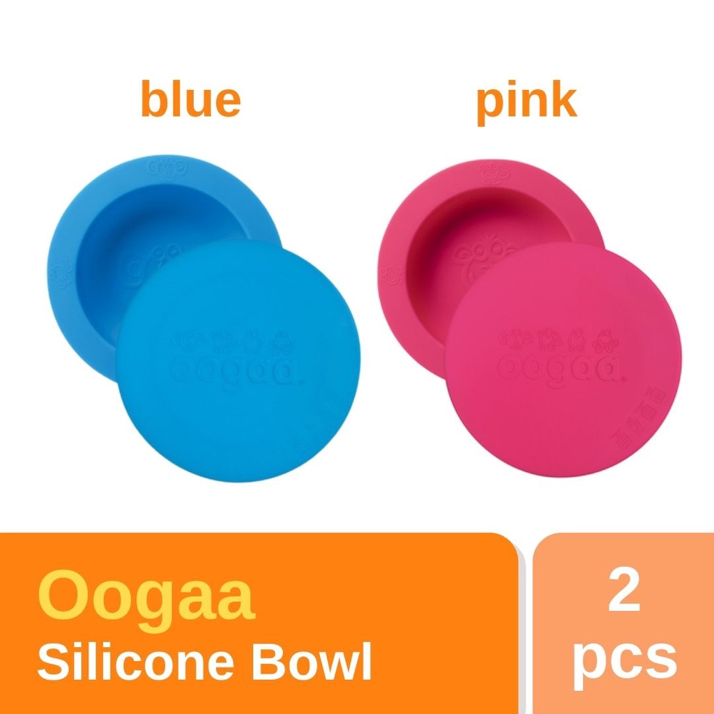 Oogaa Silicone Bowl With Lid - Mangkok Makan