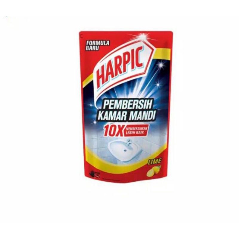 Harpic pembersih kamar mandi lime refill 400ml