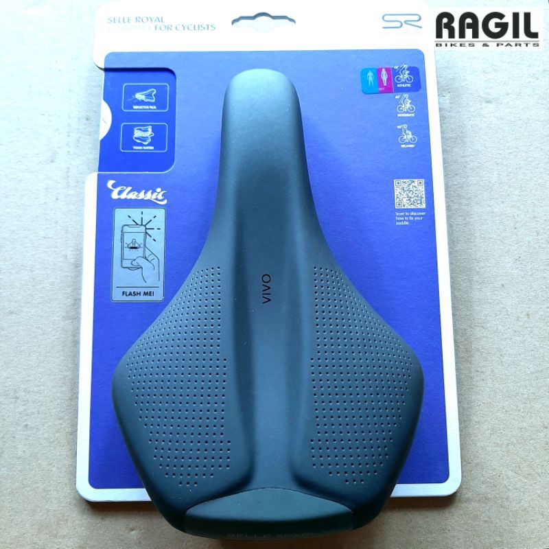 SADEL SADDLE SEPEDA SELLE ROYAL VIVO REFLECTIVE ATHLETIC MTB MINION LIPAT FEDERAL