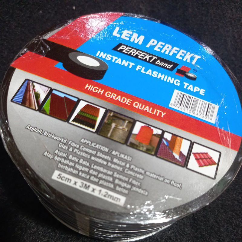 

Lem perfekt Perfekt band instant flashing tape 5cmx3mx1.2mm