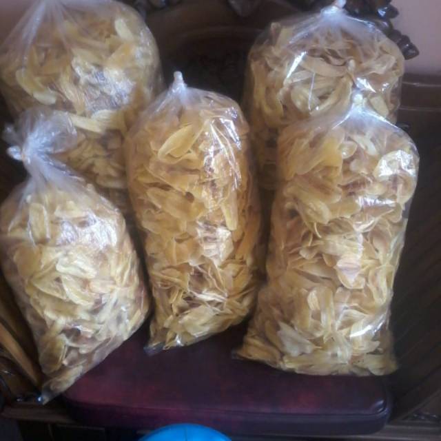

Keripik pisang asin/original