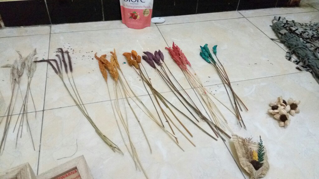 Bunga Kering Oson - Oson Violet