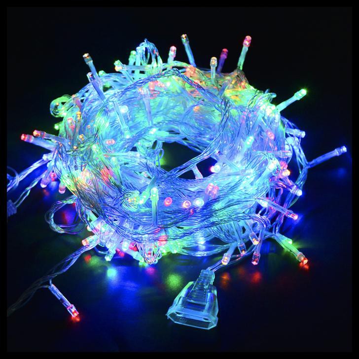 [ RGB Lampu natal led dekorasi lampu tumblr dgn colokan sambungan ]